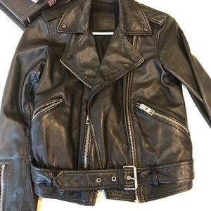 All Saints Leather Jacket